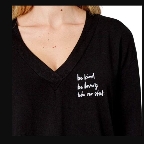 Good hYOUman Be Kind Sweatshirt - Black - Medium - Picture 2 of 8